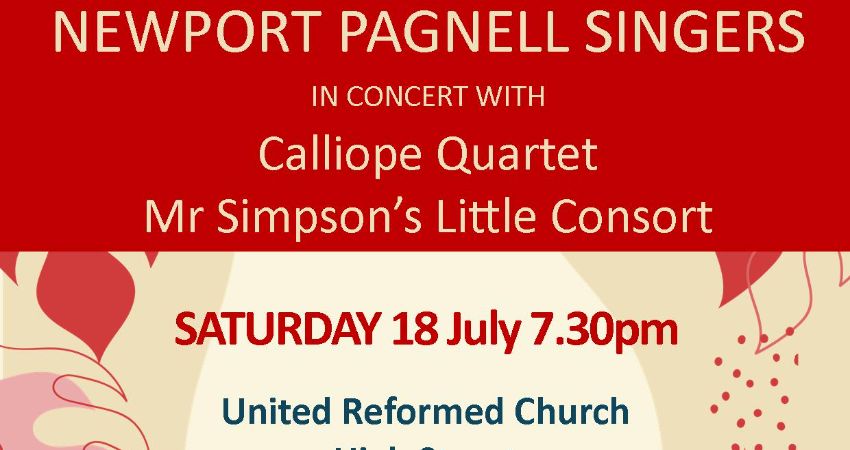 Newport Pagnell Singers in Concert 