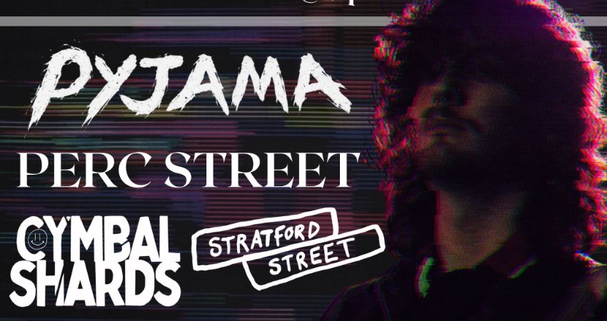 PYJAMA/PERCSTREET/CYMBAL SHARDS/FLIP PHONE