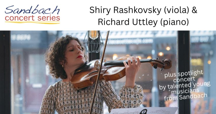 Shiry Rashkovsky @ Sandbach Concert Series 