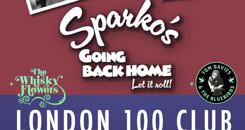 TUESDAY BLUES: SPARKO's GOING BACK HOME 