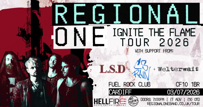 Regional One - Fuel Rock Club, Cardiff 