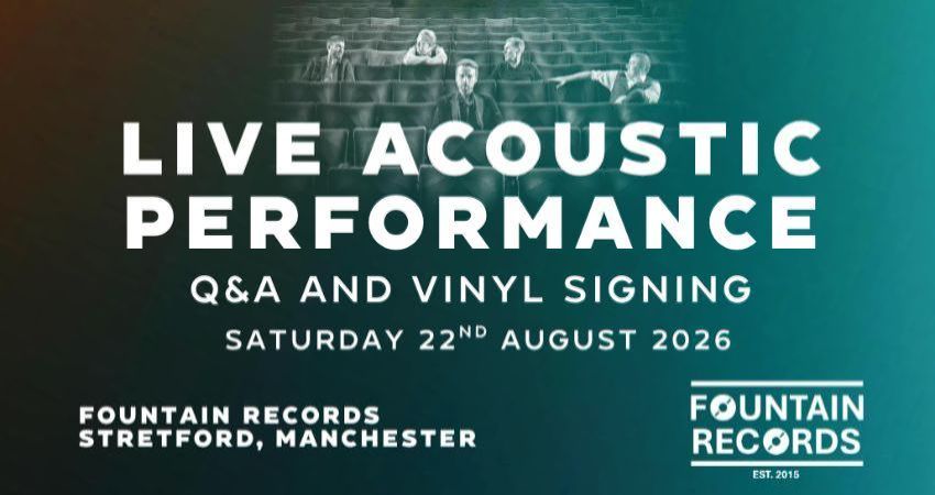 Gustaffson Live Acoustic Performance at Fountain Records