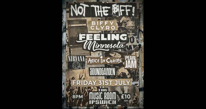 NOT THE BIFF + FEELING MINNESOTA - LIVE AT THE MUSIC ROOM - IPSWICH 