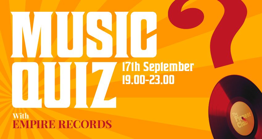 Pioneer Music Quiz with Empire Records 