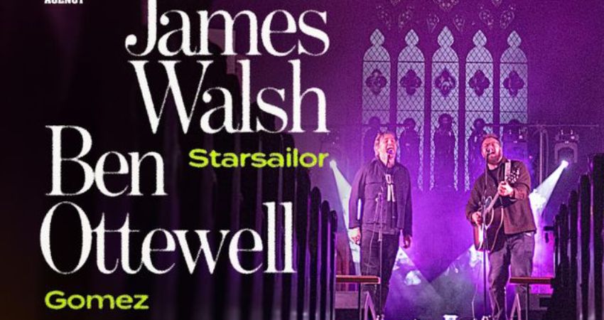 James Walsh (Starsailor) & Ben Ottewell (Gomez) 