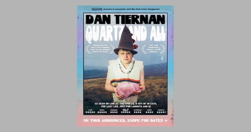 Dan Tiernan New Stand up Comedy Tour
