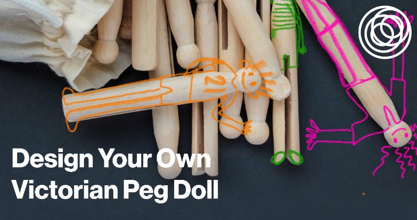 Create your own Victorian Peg Doll 