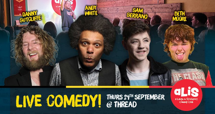 A Laugh In Stockport Comedy Club – September