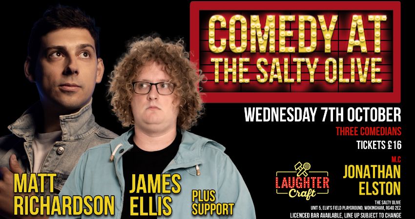 Comedy at the Salty Olive Wokingham 