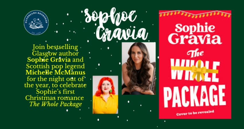 Sophie Gravia author event and launch party with Michelle McManus