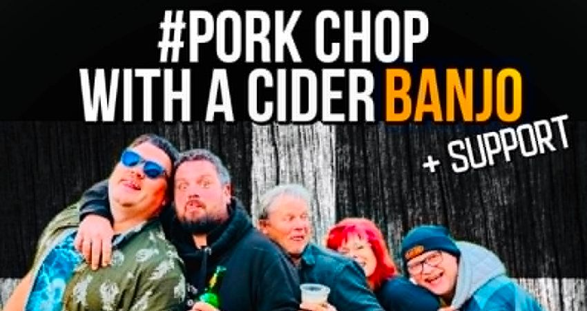 Pork Chop With A Cider Banjo 