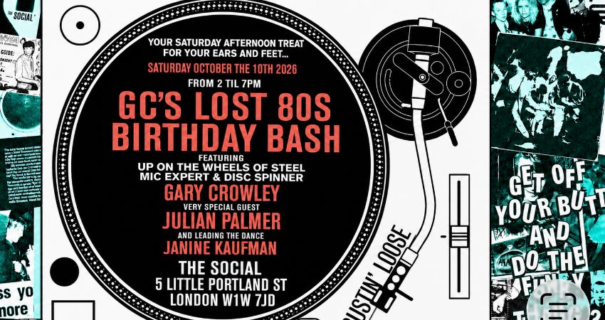 Gary Crowley’s Lost 80s