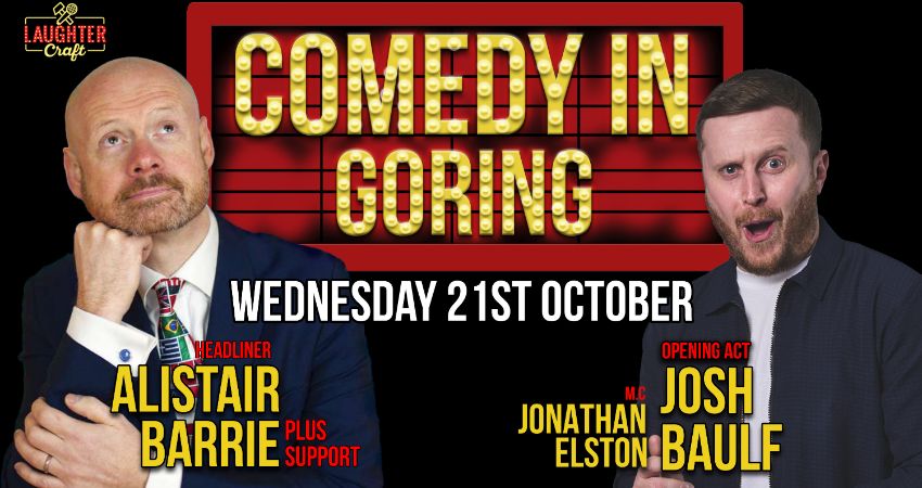 October's Comedy in Goring 