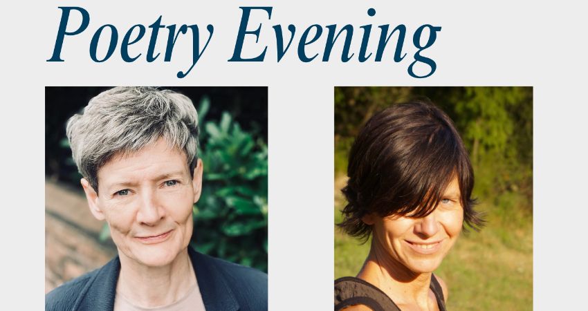 Poetry Evening with Vicki Husband and Sharon Black 