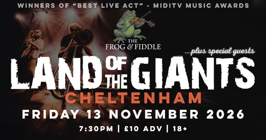 LAND OF THE GIANTS - AUTUMN TOUR 2026! 