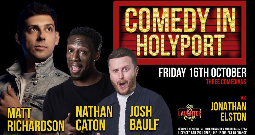 October's Comedy in Holyport 