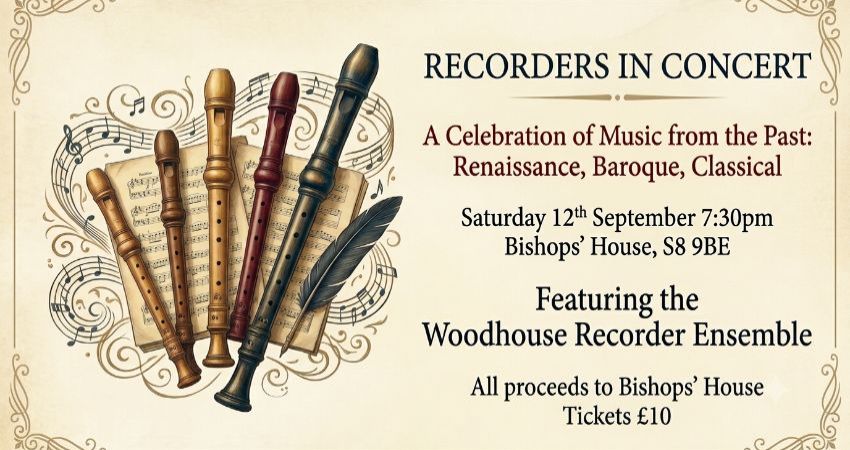 Recorders in Concert- The Woodhouse Recorder Ensemble 