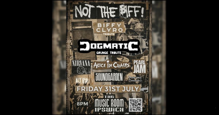 NOT THE BIFF + DOGMATIC - LIVE AT THE MUSIC ROOM - IPSWICH 
