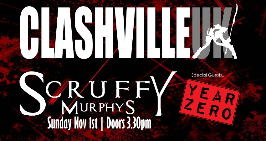 Clashville UK at Scruffy Murphy's, Birmingham 