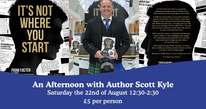 An Afternoon with Author and Actor Scott Kyle! 
