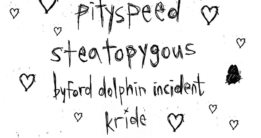 Sketch Book Records Presents....Pityspeed 