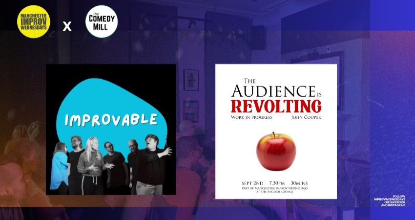 Manchester Improv Wednesdays - Comedy Mill Takeover 