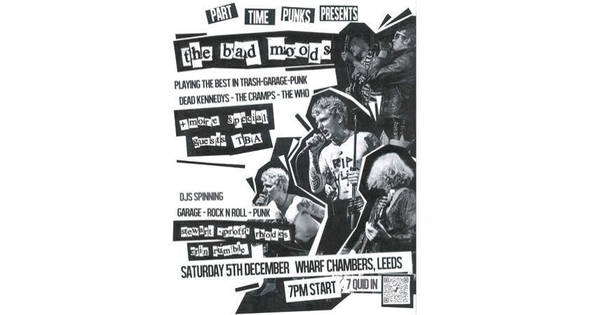 Part Time Punks Presents: The Bad Moods + special guests