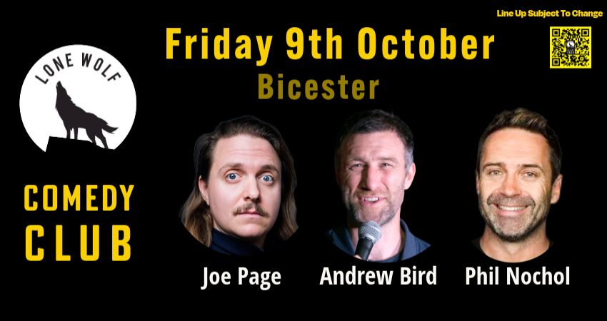 LONE WOLF COMEDY in BICESTER 