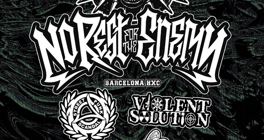 No Rest For The Enemy(esp) + Violent Solution + Scandal + Shit Stirrers