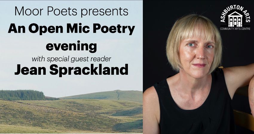 Moor Poets presents:  An Open Mic Poetry evening • special guest, Jean Sprackland 