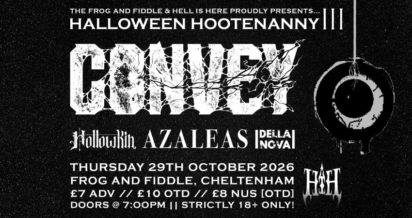 HALLOWEEN HOOTENANNY III - Ft. CONVEY // HOLLOWKIN // AZALEAS // DELLA NOVA 