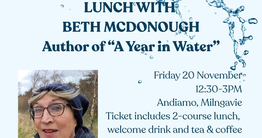 Lunch with author Beth McDonough 