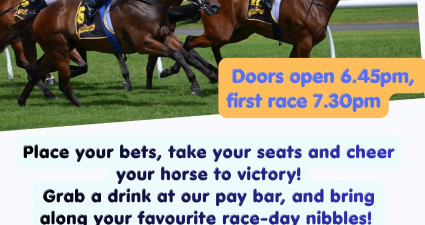 Race night at Woolpit Village Hall