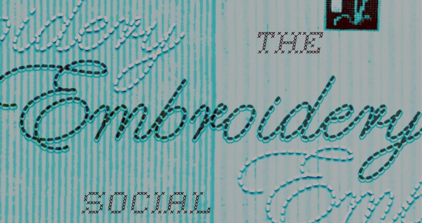 The Embroidery social 