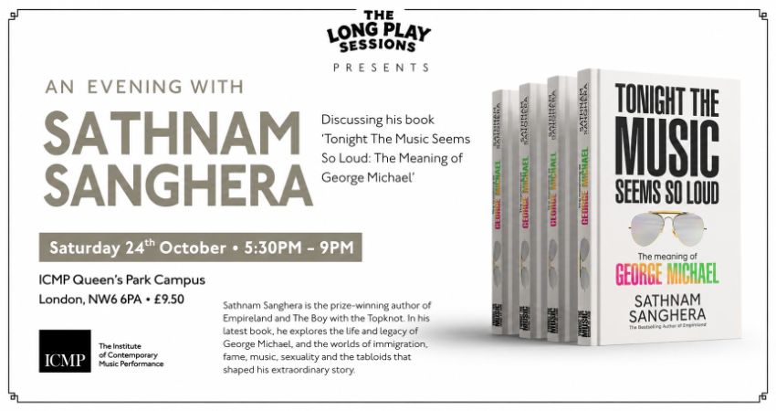 The Long Play Sessions : Sathnam Sanghera In Conversation and Book Signing
