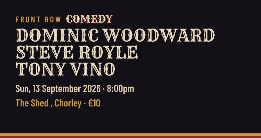 Comedy Night @ The Shed, Sun 13th September 2026 