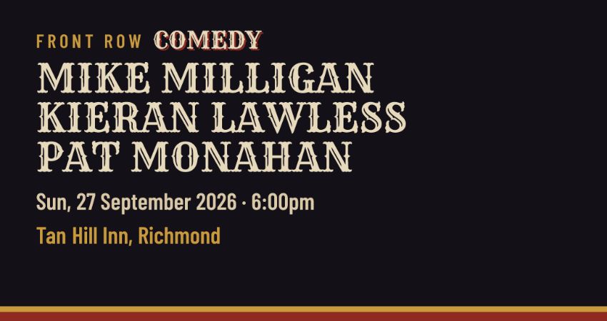 Comedy Night @ The Tan Hill Inn, Sunday 27th Sept 2026 