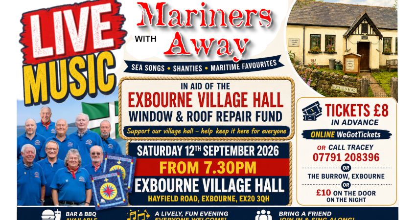 MARINERS AWAY in EXBOURNE