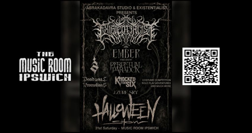 HALLOWEEN MASSACRE 2026 - LIVE AT THE MUSIC ROOM - IPSWICH 