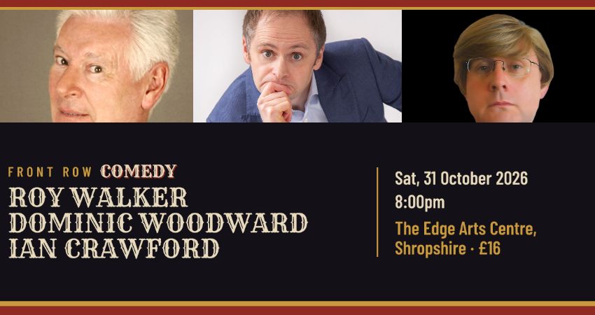 Comedy Night with Roy Walker @ Edge Arts Centre, 31st October 2026 