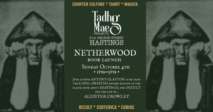 Netherwood book launch with Antony Clayton