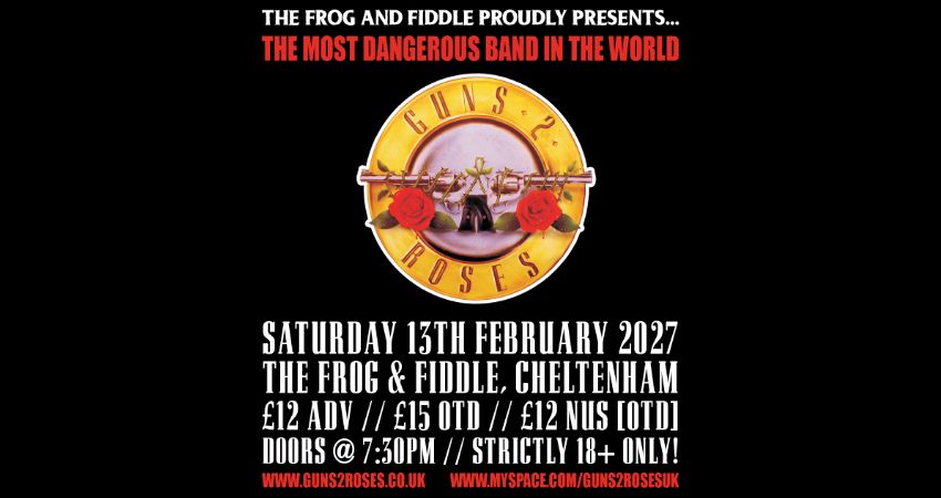 GUNS 2 ROSES - GUNS N' ROSES TRIBUTE NIGHT! 