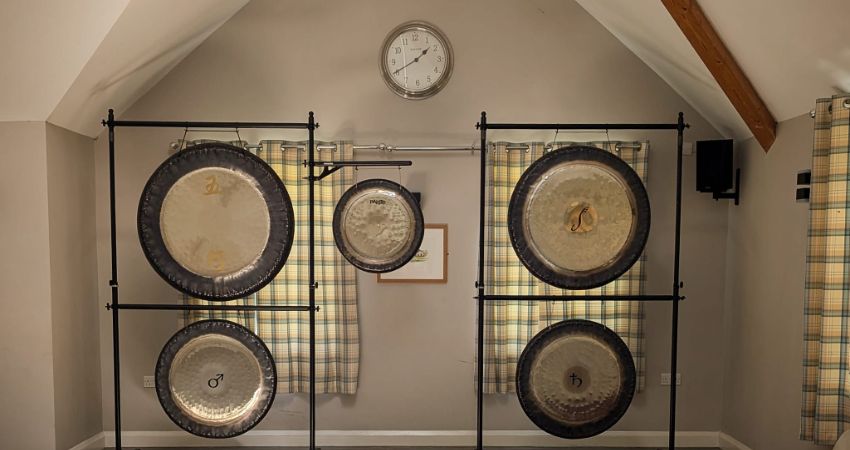 Douai Park Pavilion: An hour of gongs and music