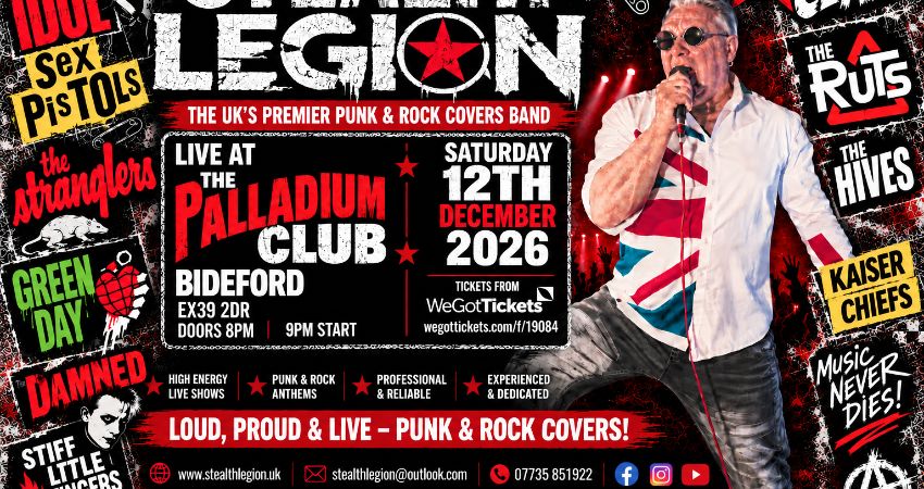 STEALTH LEGION  XMAS PUNK PARTY ! 
