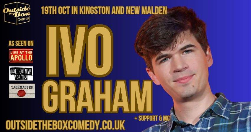IVO GRAHAM at Outside the Box Comedy Club, Kingston 