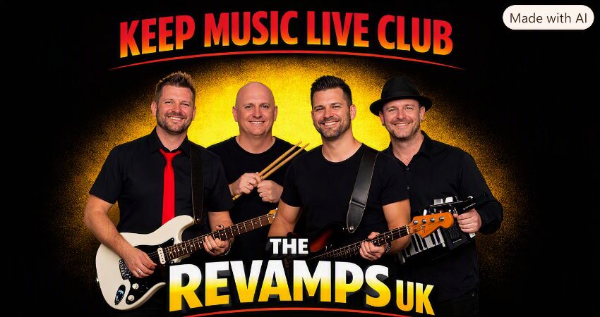 THE  REVAMPS & One of South Wales top  bands 