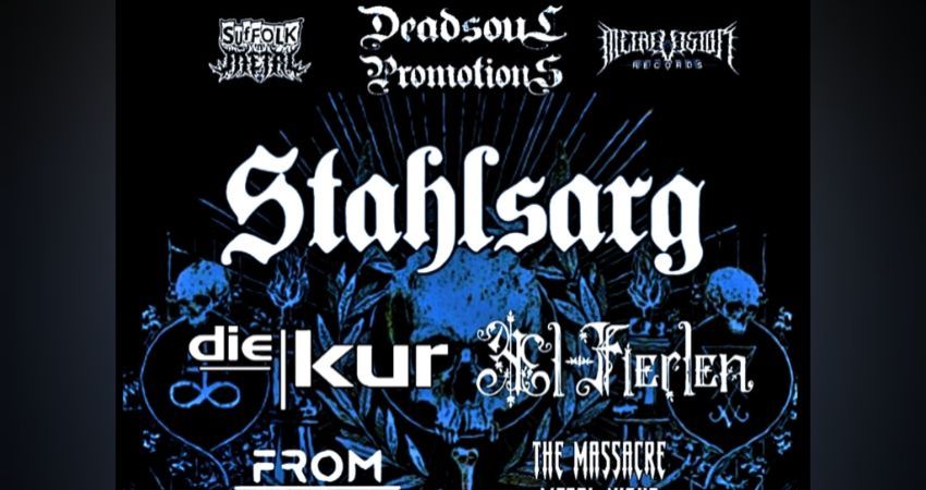 STAHLSARG - LIVE AT THE MUSIC ROOM - IPSWICH