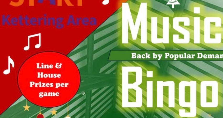 Home-Start Kettering Area Music Bingo - CHRISTMAS EDITION!