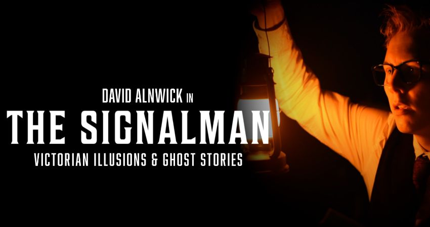 James Seabright & North Coast Arts present David Alnwick in 'The Signalman' 