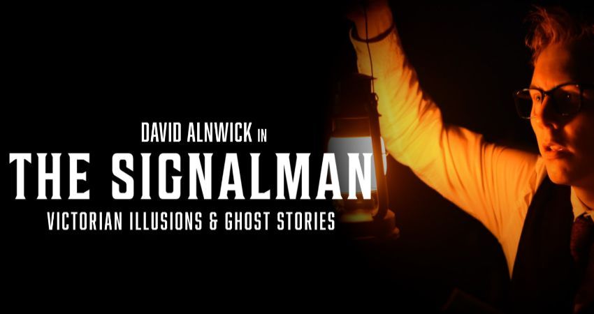 James Seabright & North Coast Arts present David Alnwick in 'The Signalman' 